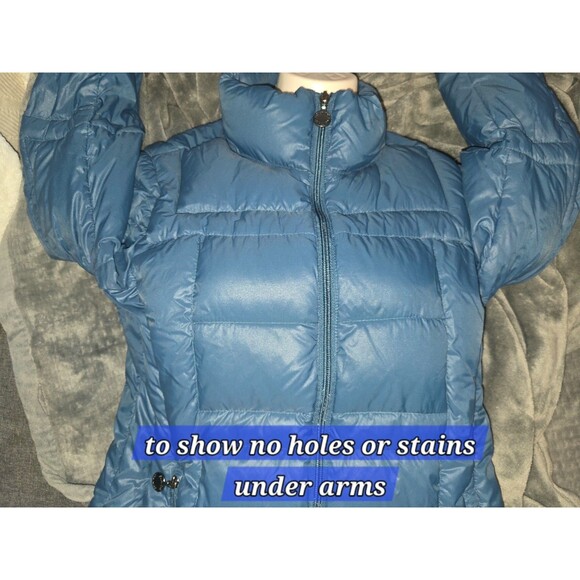 Down Feather Quilted Puffer Premium Women's SZ S Calvin Klein Packable Light - Picture 5 of 13